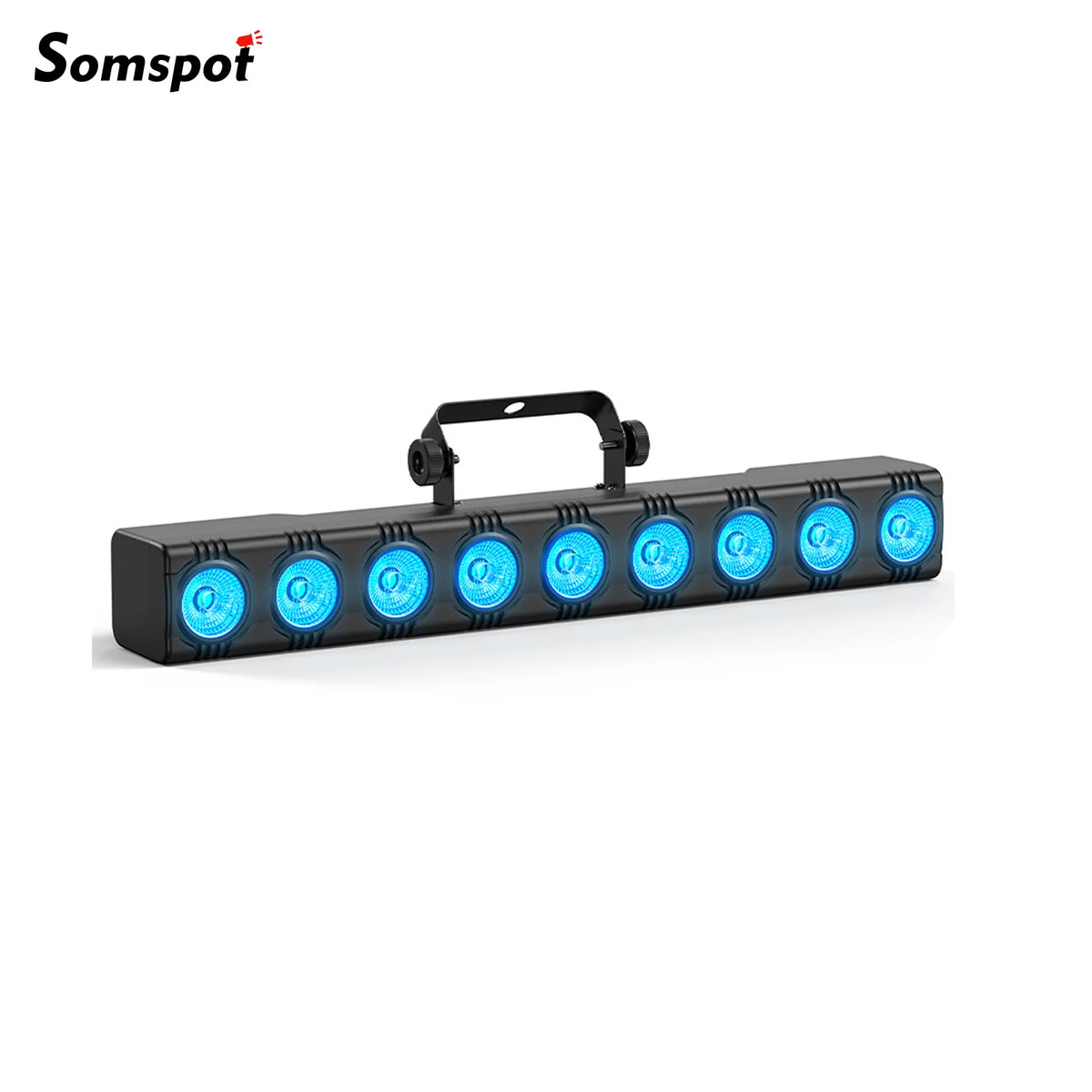 Somspot 36W 9LEDs RGBW Lights Bar Stage Lighting Effect LED Projection Light DJ Party Lights for Disco Bar Club Wedding Birthday