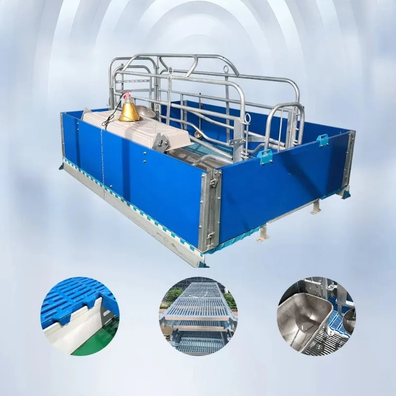 Animal husbandry equipment, easy-to-operate pig birthing cage