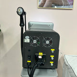 HOT Portable 4000W Diode Laser 10 Laser Bars 755NM 808NM 1064NM Wavelength Freezing Point Painless Permanent Hair Removal