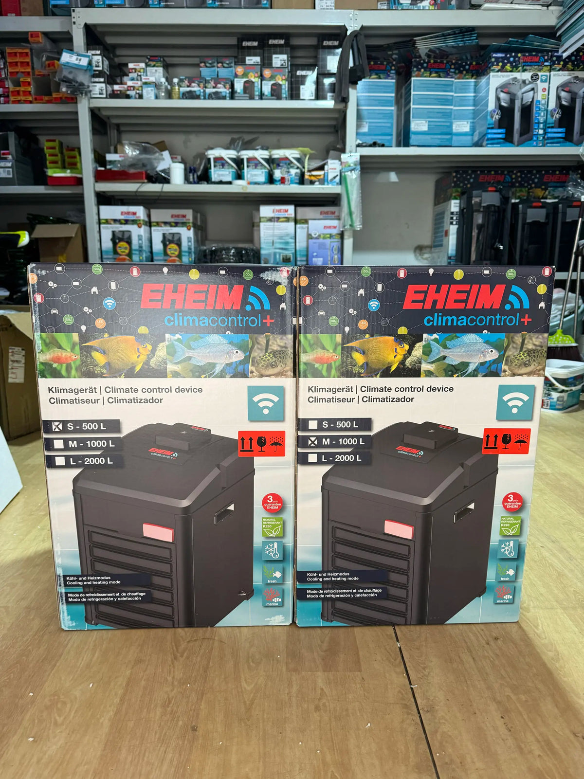 Eheim Chiller/Heater M1000 Aquarium Cooling with Wireless Control | Smart Management | For Fresh & Saltwater