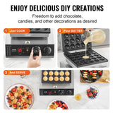 SucceBuy Electric Waffle Maker 25PCS Mini Dutch Pancake Maker Dorayaki Machine Waffreras Kitchen Home Appliance Snack Gaufriers