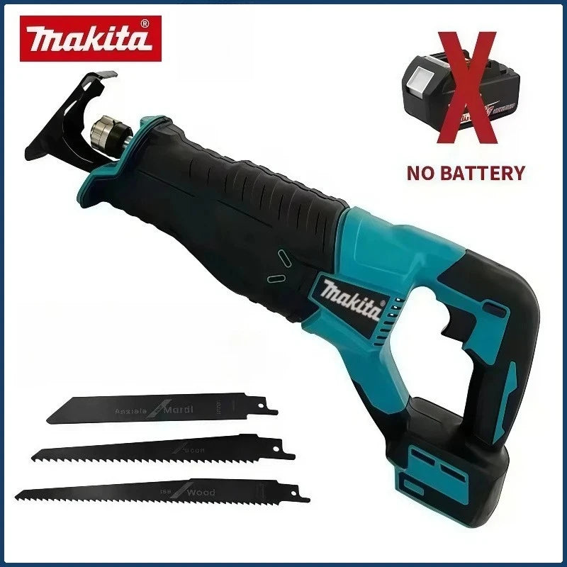 Makita Wireless and Brushless Reciprocating Saw, Multifunctional Outdoor Electric Tool, Handheld Electric Saw for Makita battery
