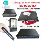 Jikong JK 2A 4A 5A 15A Active Balancer Lithium Battery Equalizer Bluetooth 4S 8S 16S ~ 24S Li-ion Lifepo4 CAN RS485 24V 48V 72V