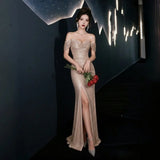 Elegant Mermaid Tulle Skirt Off-Shoulder Birthday Dress Candlelight Night Song Luxury Strapless Gown for Women Summer Party D...
