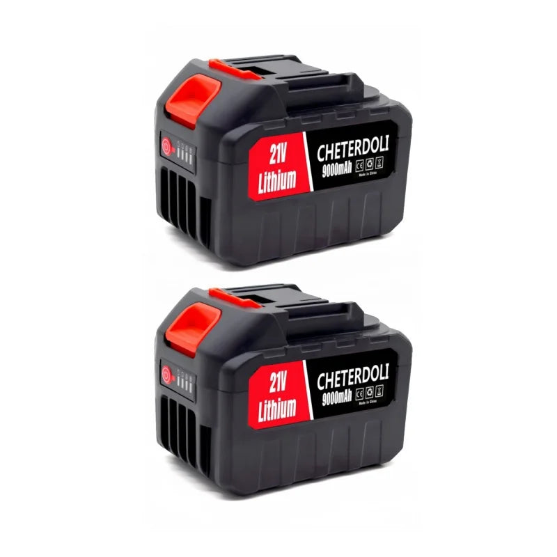 Aleiavy 21V Battery 9.0Ah For Makita 18V Power Tools Replacement Accessories BL1860 BL1850 / Li-ion Rechargeable Batteries Pack