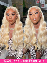 613 Hd 13x4 13x6 360 Lace Frontal Wig Lace Wig Honey Blonde Lace Front Wig Colored Human Hair Brazilian Body Wave Lace Front Wig