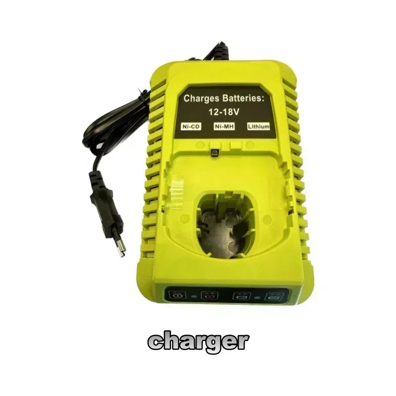 for RYOBI high-performance lithium battery 18V low self discharge, suitable for all tools P107 P108 P109 RB18L20