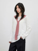 CHIC VEN Women T-Shirts Loose Casual Simple Lace Round Neck Long Sleeve Tees Micro Transparent Female Top Spring Summer 2026