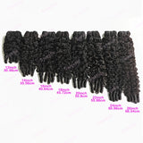30 Inch Burmese Curly Bundles Human Hair Sew Brazilian Virgin Remy Hair Extensions 3/4 Bundles Raw Hair Bundles Double Weft