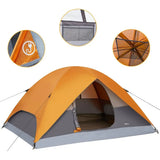 3-Season Dome Tent for Camping with Rain Protection