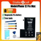 StellarXcell Diagnostic Battery No Pop Up Message Run Diagnose for IPhone12 13Pro 14Plus15Promax Battery 100% Healthy With Tools