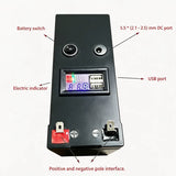 12V 13.8/20Ah Portable Battery USB & DC Ports For Sprayer,Phone Charging,Lighting,Home Backup Power,Camping & Outdoor Activities