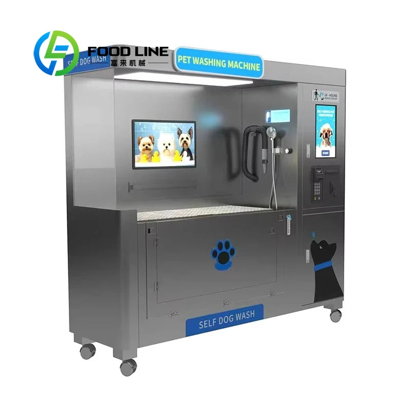 High Quality Factory Self Service Dog Washing Station Customized Sticker Pet Grooming Machine For Puppy Big Dog Bathing Care