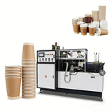 New Customizable Edible Cup Making Machine 100 Pcs/min High Speed Paper Cup Machine Fully Automatic Paper Cup Making Machine