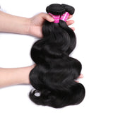 Natural Colored Body Wave Human Hair Bundles For Women Remy Hair Extensions 1/3/4 Pcs Natural Body Wave Weave Bundles 10-40 Inch