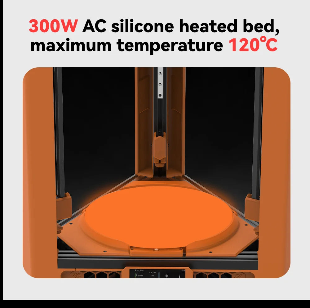 FYSETC Doron VELTA 300 3D Printer  With 5-inch Touchscreen  And CNC Parts 300mm*300mm  Two Motors Per Axis  Velta  3D Printer