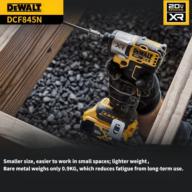 DeWalt DCF845N-A9 20V MAX Brushless Cordless Impact Driver Bare Tool No Battery Electric Power Tool for Drilling Screwing