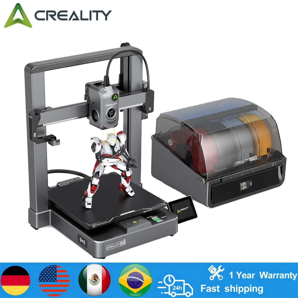Creality Hi Combo Complete 3D Printing Starter Kit with UserFriendly Design and Quick Setup for Beginners Includes Creality