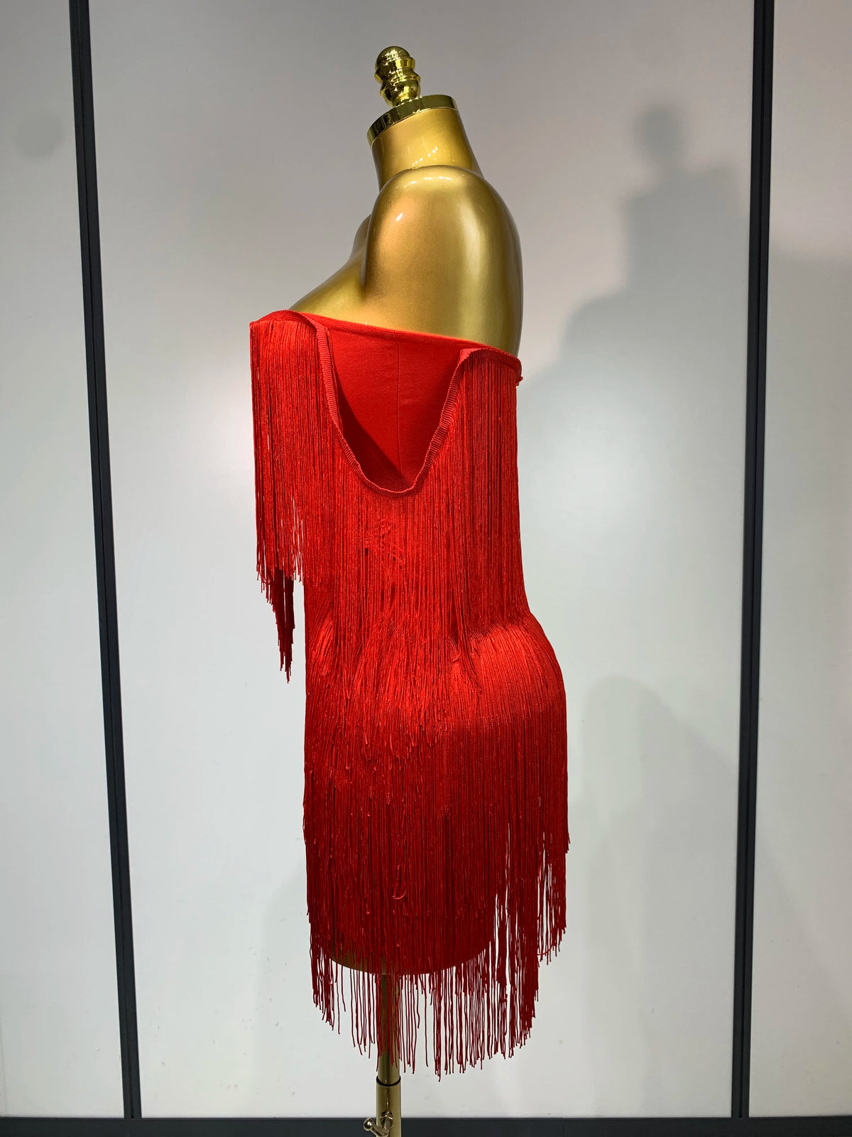 Women Sexy Strapless Tassel Off Shoulder Bandage Dress Fancy Club Celebrity Evening Party Mini Bodycon Dress Birthday Vestido