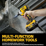 DEWALT DCD887 Wireless Brushless Electric Screwdriver Drill Tool