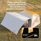 Mountainhiker 2-5 Person Inflatable Camping Tent Quick Open Waterproof Beach Tent Family Picnic Sunhade Anti-UV Outdoor Awning