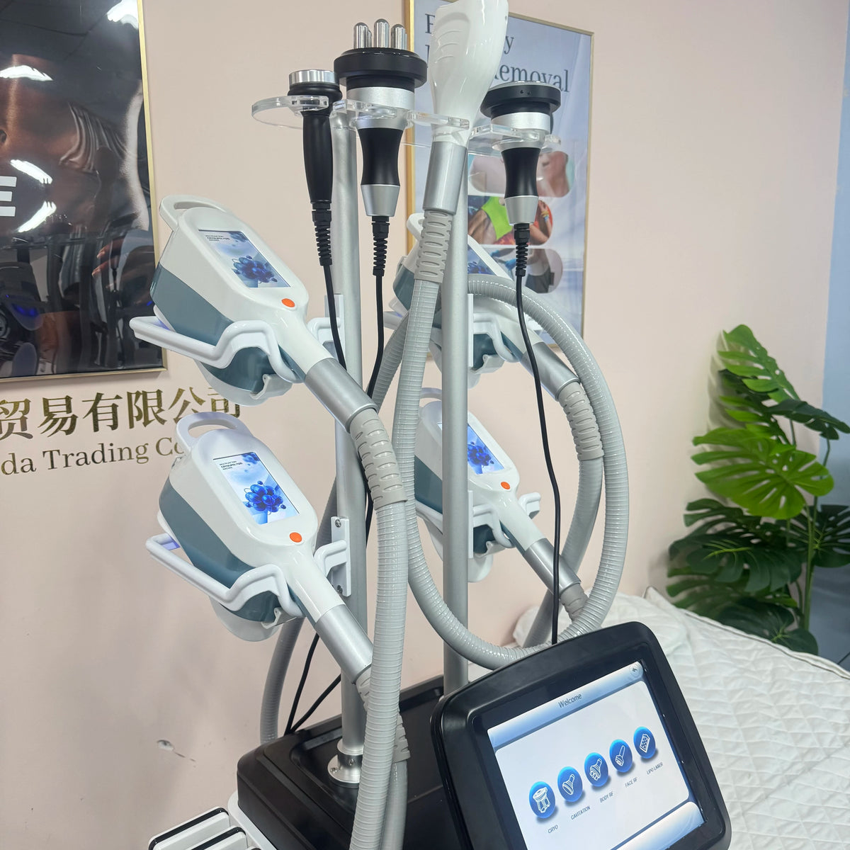 360° Cooling Sculpting Body Slimming For Effective Weight Loss Fat Freezing Cellulite Removal With Vacuum Cavitation System