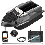 V080 High Speed 12V Powerful Carp Fishing RC Bait Boat 3KG Loading GPS Bait Boat With Sonar Fish Finder Set
