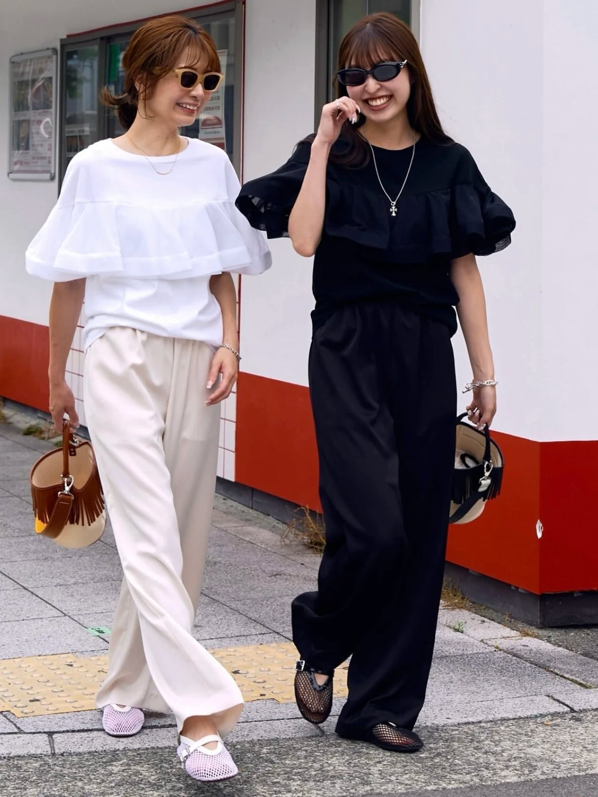 Ayako Gyp Tulle Tee Spliced Sleeve T-Shirt Women's Casual Cotton Short Sleeve round Neck Moisture Wicking T-Shirt