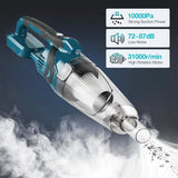 5 in 1 Handheld Electric Vacuum Cleaner 10000PA ,Portable Hand Vacuum Power Tool for Floor, Carpet, Car For Makita 18V Battery