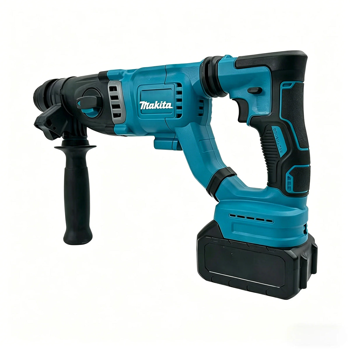 Makita DCH263 High Power 18V Lithium Brushless Concrete Drill Machine Hammer Shake Absorbing Features 4 Groove Rotary Hammer