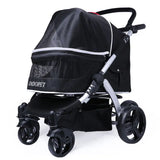 Foldable Dog Strollers 35KG Medium Luxury Dog Strollers Designer Cute Travel Outdoors Dogs Stroller Cheap Portable Pet Supplies