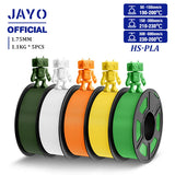 JAYO High Speed PLA Filament 5.5KG PLA 3D Filament For FDM 3D Printer Neatly Wound PLA 3D Printing Materials 100% No Bubble