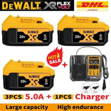 Original for DEWALT 20V/60V battery DCB606 DCB609 DCB182 DCB205 DCB206 DCB209 power tool 18V battery 6Ah 9Ah battery.
