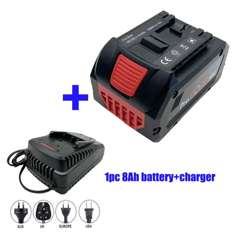 Replace brand new and original high power replacement battery, for Bosch ProCORE 18V cordless tools BAT609 BAT618 GBA18V 21700