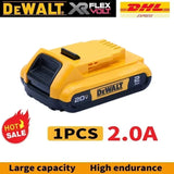 Original for DEWALT 20V/60V battery DCB606 DCB609 DCB182 DCB205 DCB206 DCB209 power tool 18V battery 6Ah 9Ah battery.