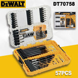 DEWALT 57Pcs Mixed Drill/Twist Drill Driver Bit Set Multi-function Electric Screwdriver Bits Power Tool Accessories DT70758-QZ
