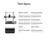 Anycubic Kobra 3 Combo Multi-Color Printing 4 to 8 Colors Max 600mm/s printing speed Anycubic FDM 3D Printer