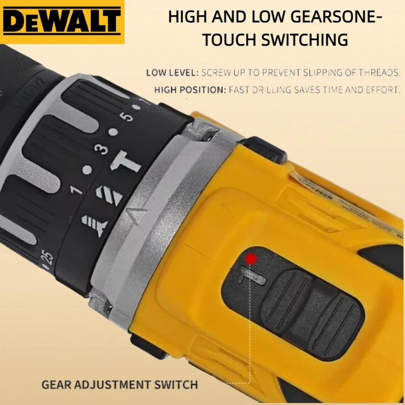 Dewalt DCD796 18V Cordless Brushless Impact Drill Brushless Drill Multifunctional Rechargeable Portable  Battery Power Tools