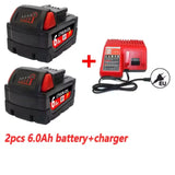 9.0Ah/12.0Ah/6.0A M18 18V Replacement For Milwaukee M18B5 XC Li-ion battery Charger, BR, 48-11-1815 2604-20 48-11-1850 charger