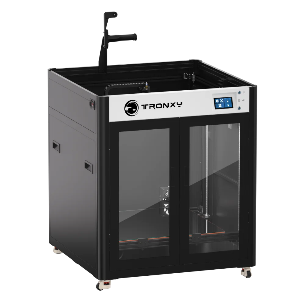Tronxy VEHO 600 PRO V3 FDM 3D Printer Dual-axis guide Rail direct drive 3d Printer klipper firmware 600*600*600mm With Encloser