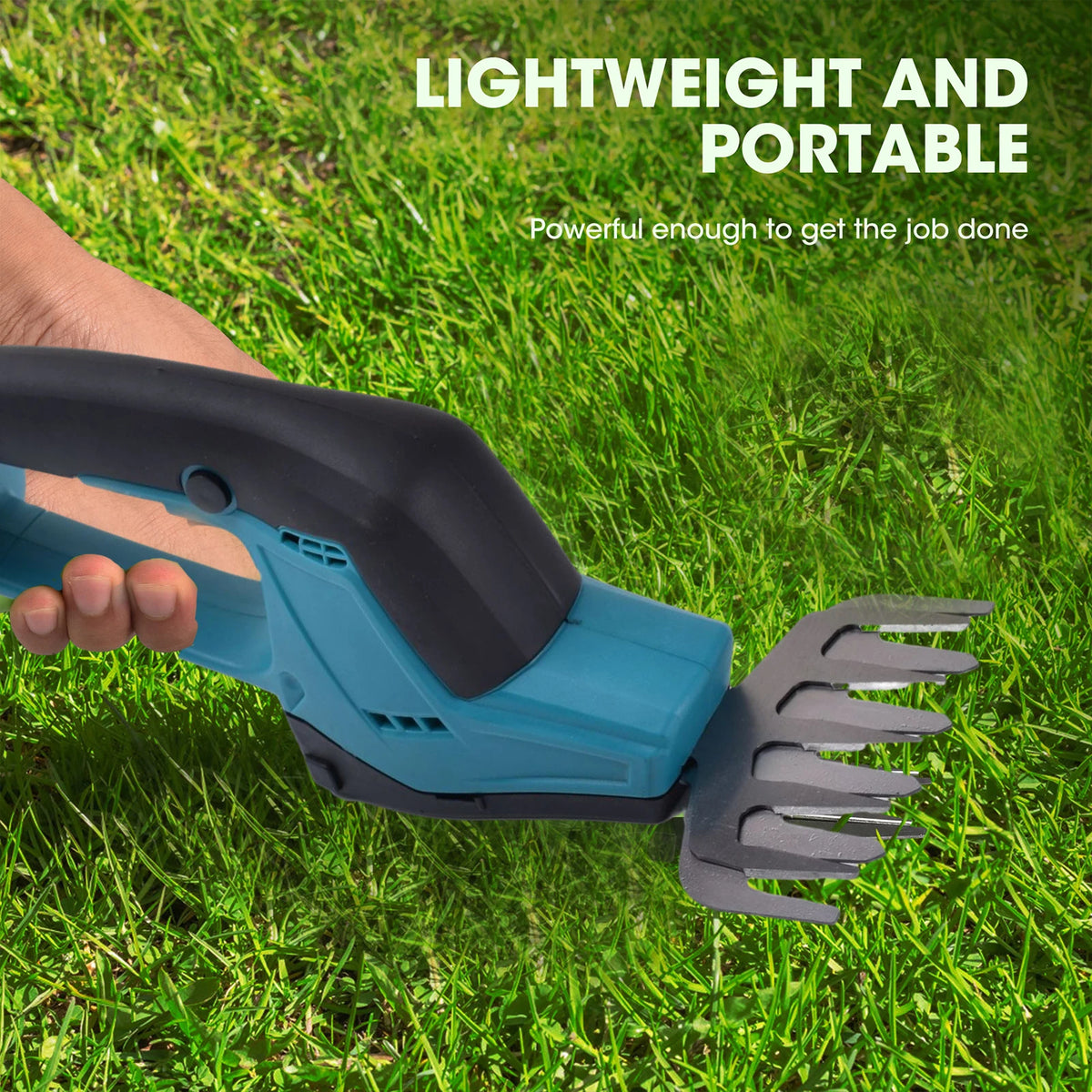 2 in 1 Cordless Hedge Trimmer Electric Grass Trimmer Pruning Saw Shrub Shear Hedger Power Tools For Makita 18V Battery