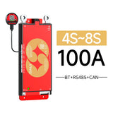 Daly Smart BMS 4S 7S 8S 24S 16S 17S 4S 40A 60A 100A 150A 1A Active Balance BMS for lifepo4 with wifi 4.3 LCD Built-in bt Li-Ion