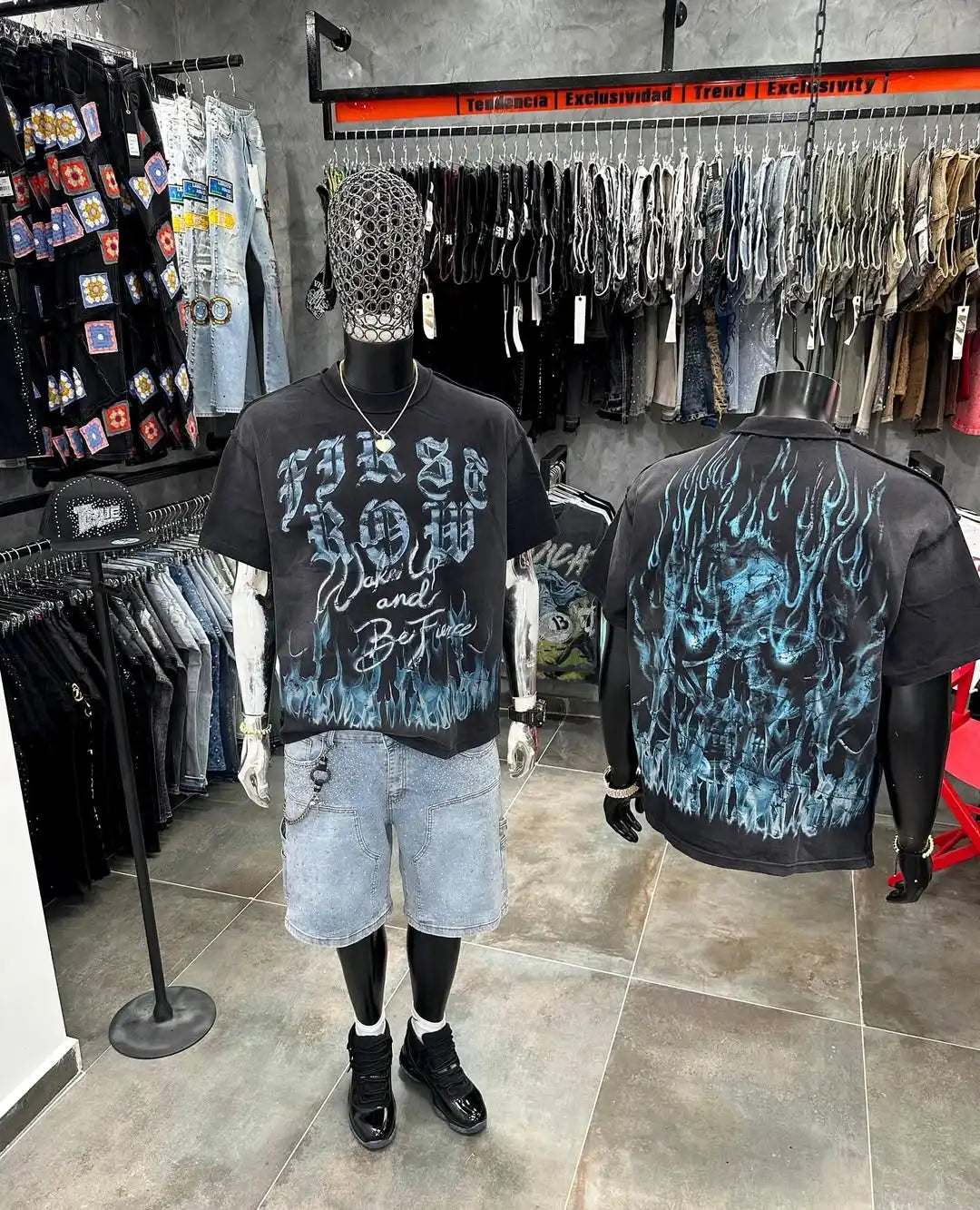 High Quality Minimalism Men's Oversizeds Gothic Printed American Retro Short-Sleeves Sports Washed Element T-Shirts 2026