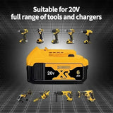 DeWALT MAX FlexVolt 20V/60V Original Battery 6Ah 9Ah Compatible with DCB606 DCB205 DCB206 DCB209 DCB182 Power Tool for 20V Tools