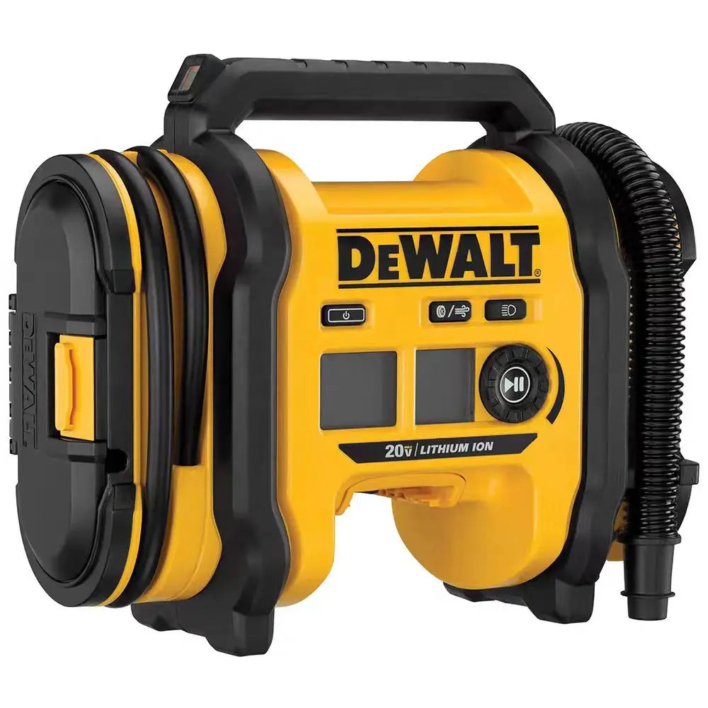 DeWalt DCC020IB Lithium-ion 20V Portable Car Tire Charger Electric Air Compressor 160psi