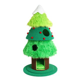New Christmas Cat Tree Sisal Cat Houses Multifunction Cat Climbing Frame Kitten Playing Toy