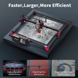 Algolaser DIY Table 40*43cm CNC Laser Cutter Engraver 3.5” Touch Scree Phone&WiF Metal Wood CNC Lase Cutting Engraving Machine