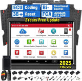 2025 LAUNCH X431 V PRO 4.0 Elite Bidirectional Scan Tool Online Coding &38+ Reset,Full System,VAG Guide,2 Yrs FREE Update