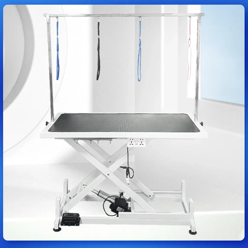 Height Adjustable Foldable Dog Grooming Electric Table for Dogs with Various Sizes and Security protection Grooming Table Dog
