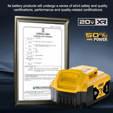DeWALT 100% Original Battery 20V/60V 9000mAh MAX FlexVolt for DCB200 DCB205 DCB206 DCB209 DCB182 Power Tool Battery Air Transpor